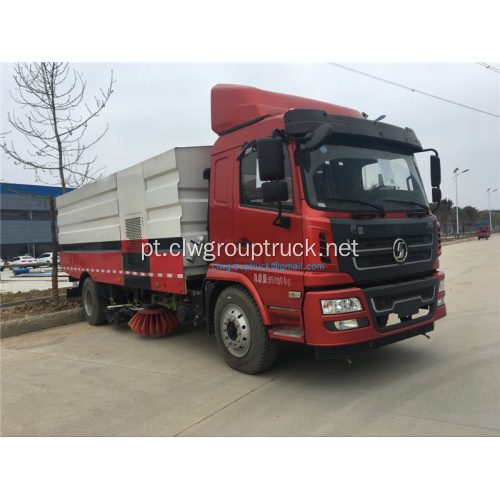 Shanqi Novo caminhão vassoura 4x2